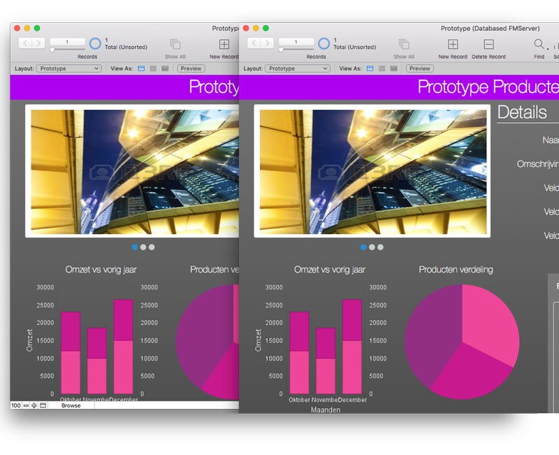 Hide bottom bar (zoom, status toolbar, window mode) — FileMaker Community