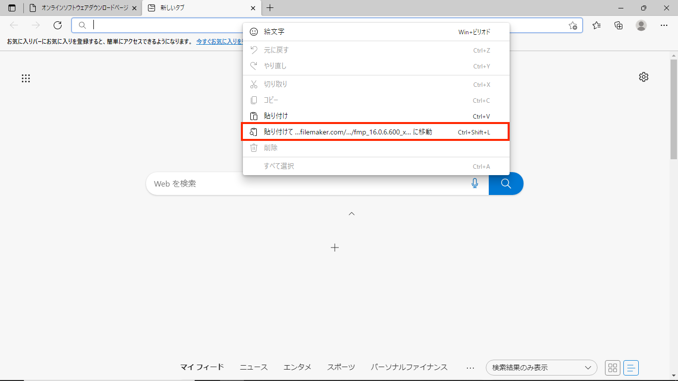ファイルメーカープロ FileMaker Pro のインストール（Windows、ボリュームライセンス）